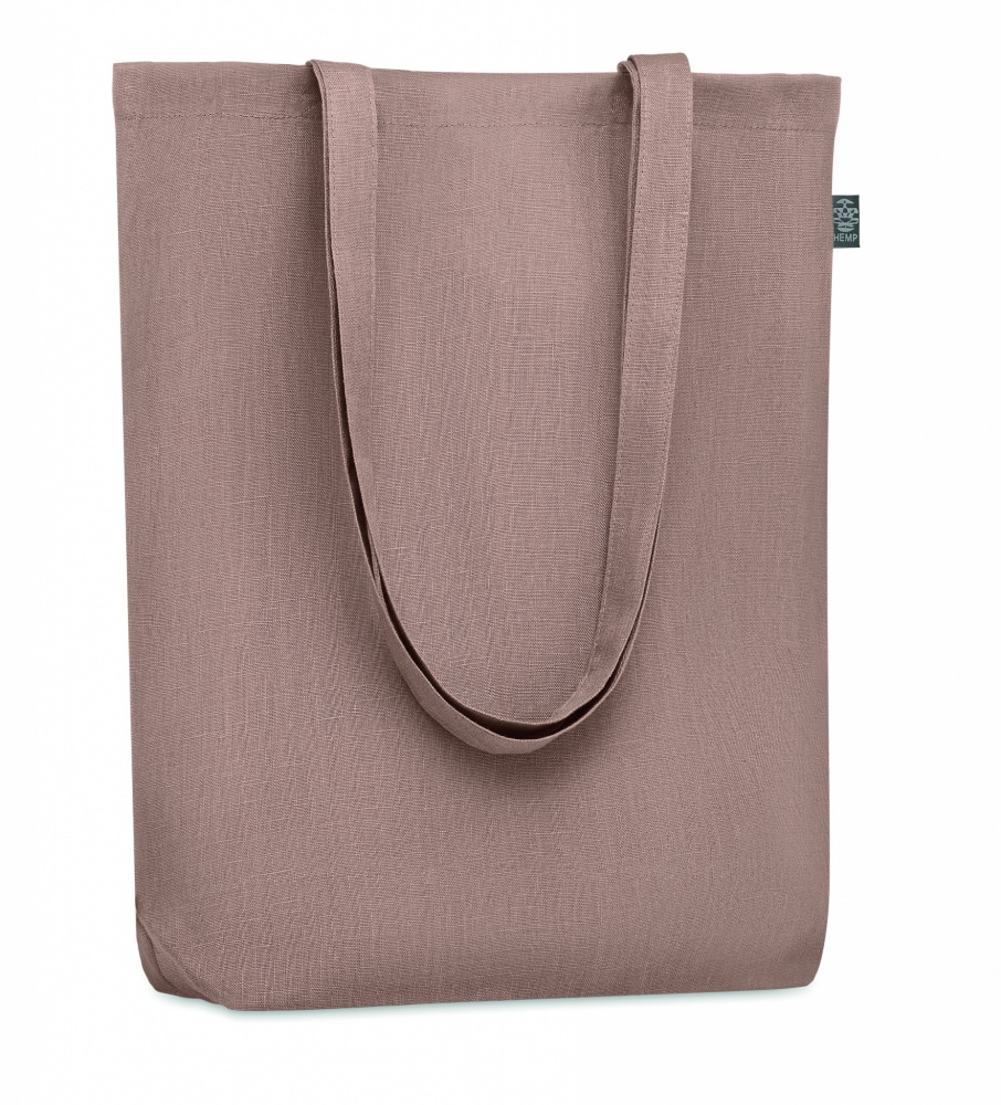 Logo trade corporate gift photo of: Shopping bag in hemp 200 gr/m²
