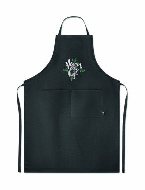 Logotrade promotional merchandise photo of: Hemp adjustable apron 200 gr/m²