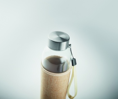 Logotrade promotional giveaways photo of: Glass bottle in pouch 500ml