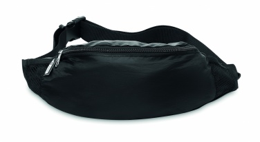 Logo trade corporate gifts image of: 210D RPET fanny bag