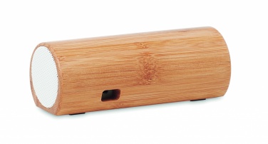 Logotrade business gift image of: Wireless bamboo speaker 2x5W