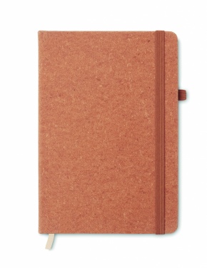 Logotrade business gifts photo of: Recycled Leather A5 notebook