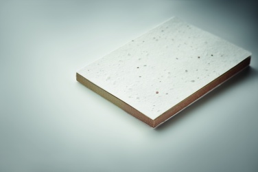 Logo trade advertising products picture of: Grass/seed paper memo pad