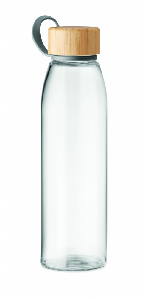 Logo trade promotional merchandise image of: Glass bottle 500 ml