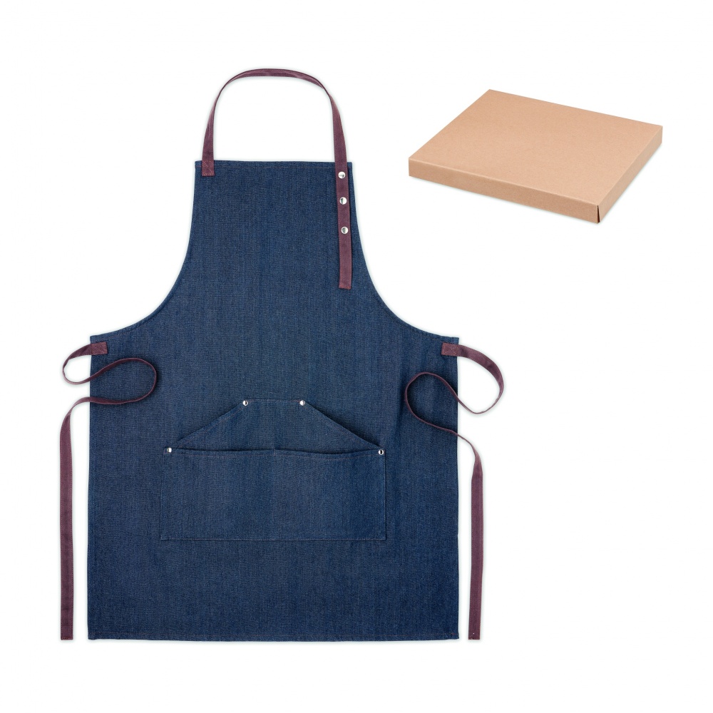 Logo trade promotional items picture of: Denim apron 240 gr/m²