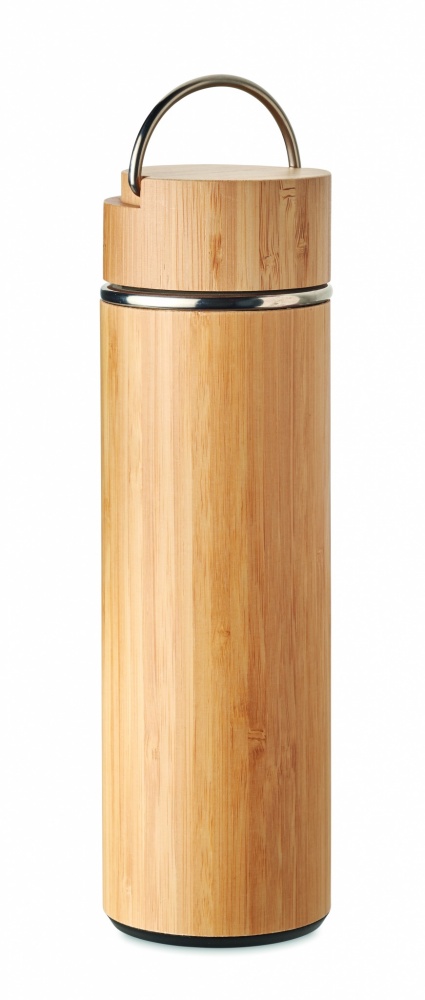 Logo trade promotional giveaways image of: Double wall flask 400 ml TAMPERE