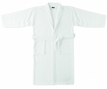 Logo trade promotional giveaway photo of: Bathrobe organic cotton XL/XXL