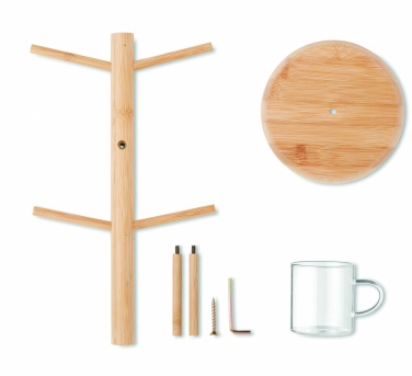 Logotrade corporate gift image of: Bamboo cup set holder