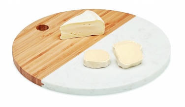 Logo trade promotional products picture of: Marble/ bamboo serving board