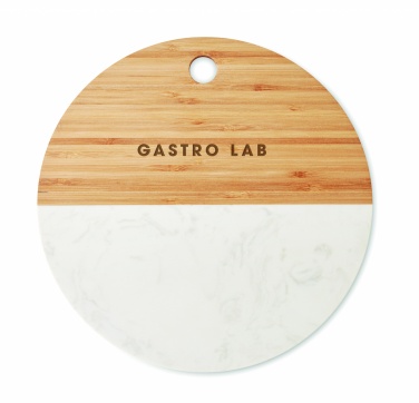 Logotrade promotional merchandise picture of: Marble/ bamboo serving board