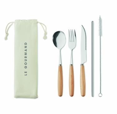 Logotrade corporate gift picture of: Cutlery set stainless steel
