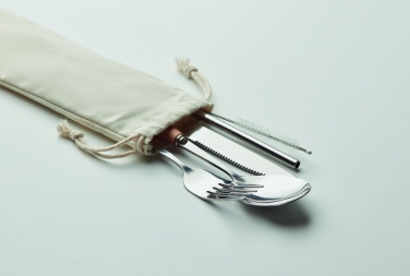Logotrade corporate gift image of: Cutlery set stainless steel