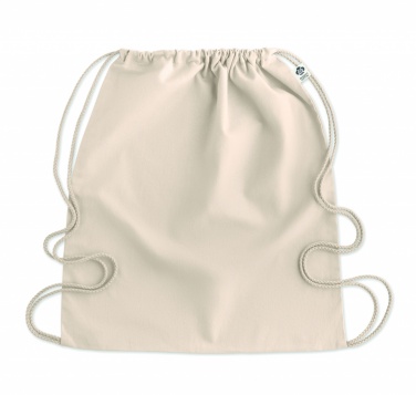Logotrade promotional merchandise image of: Organic cotton drawstring bag