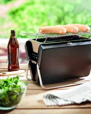 Logo trade promotional merchandise photo of: Portable barbecue and stand