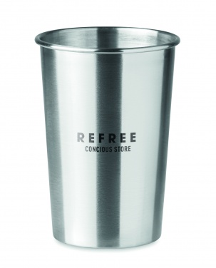 Logo trade corporate gifts image of: Stainless Steel cup 350ml