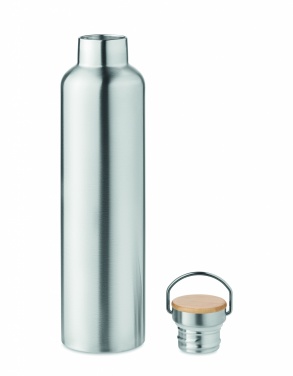 Logo trade advertising products image of: Double wall flask 1L