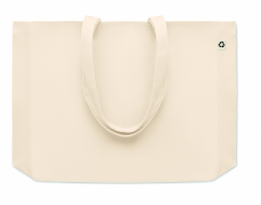 Logo trade promotional giveaway photo of: Canvas Recycled bag 280 gr/m²