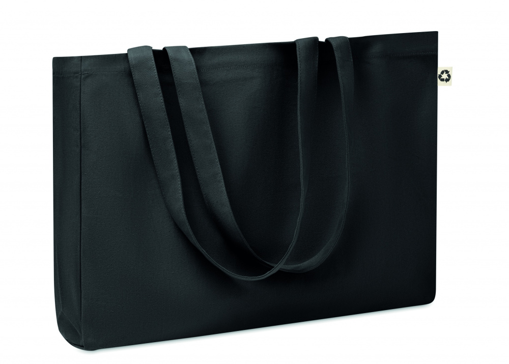 Logo trade promotional gifts image of: Canvas Recycled bag 280 gr/m²