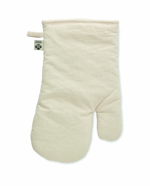 Logo trade corporate gifts image of: Organic cotton oven glove