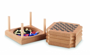 Logotrade promotional merchandise photo of: 4-piece coaster game set