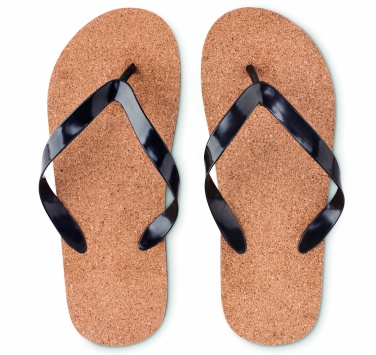Logotrade promotional gift picture of: Cork beach slippers L