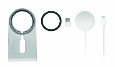 Logotrade promotional gifts photo of: Portable magnetic charger 15W