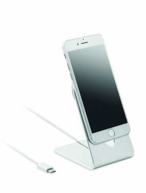 Logo trade promotional merchandise picture of: Portable magnetic charger 15W