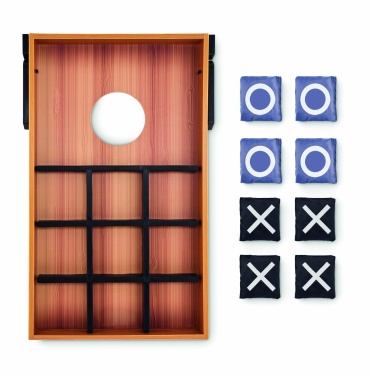 Logo trade corporate gifts picture of: Double sided MDF game set