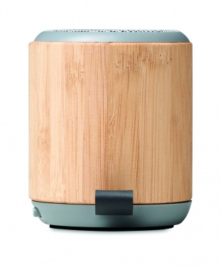 Logo trade corporate gifts picture of: 5.3 wireless bamboo speaker