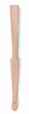 Logotrade corporate gifts photo of: Rainbow wooden hand fan
