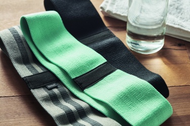 Logotrade promotional gift image of: Set of 3 fitness bands in pouch