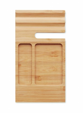 Logotrade promotional product image of: Bamboo desk phone stand