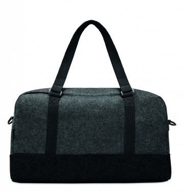 Logo trade promotional giveaways image of: RPET felt weekend bag