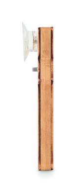 Logo trade promotional products image of: Bamboo weather station HISA