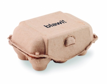 Logotrade promotional item picture of: 6 chalk eggs in box