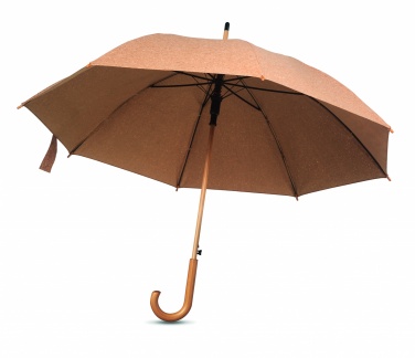 Logo trade promotional products picture of: 25 inch cork umbrella