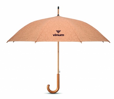 Logo trade advertising products picture of: 25 inch cork umbrella