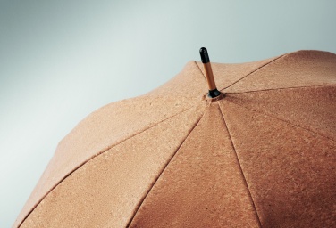 Logo trade advertising product photo of: 25 inch cork umbrella