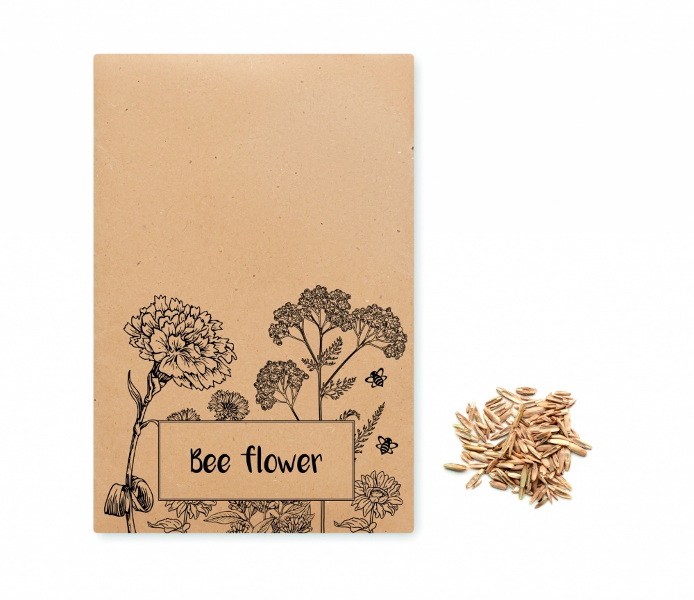 Logo trade promotional merchandise photo of: Flowers mix seeds in envelope