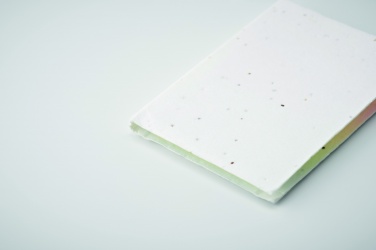 Logo trade promotional giveaways picture of: Seed paper sticky note pad
