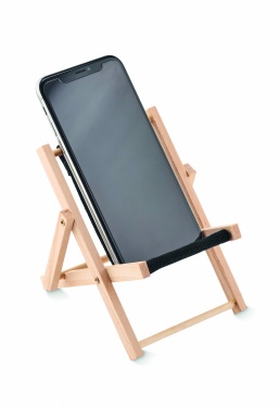 Logotrade promotional product picture of: Deckchair-shaped phone stand