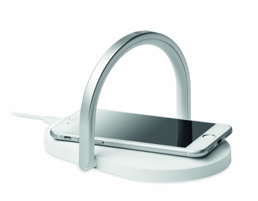 Logo trade promotional gifts image of: Light and wireless charger 10W