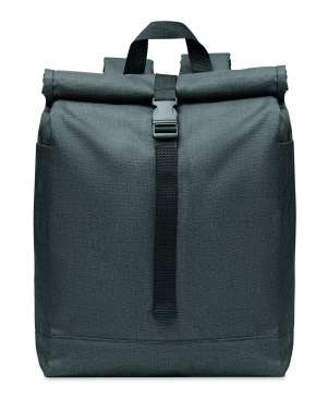 Logo trade promotional gift photo of: 600D RPET 2 tone backpack