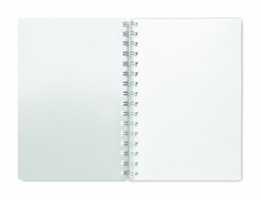 Logotrade corporate gift image of: A5 RPET notebook recycled lined