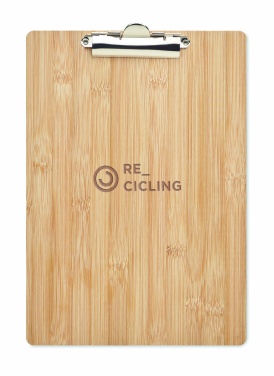 Logotrade promotional gift image of: A4 bamboo clipboard