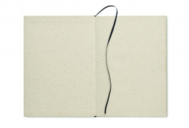 Logotrade advertising product picture of: A5 grass notebook 80 lined