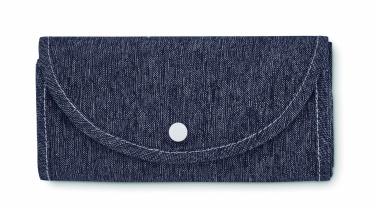 Logo trade promotional products image of: Foldable shopper bag 140 gr/m²