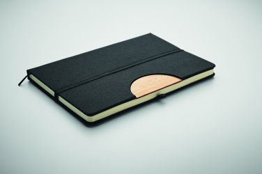 Logo trade business gift photo of: A5 RPET notebook 80 lined