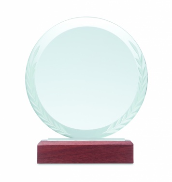 Logotrade promotional merchandise photo of: Round award plaque