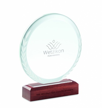 Logotrade promotional merchandise photo of: Round award plaque